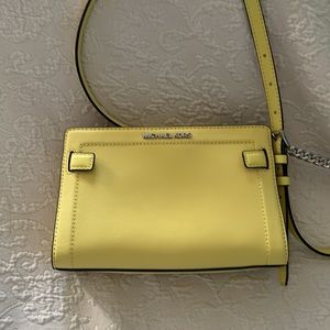 Michael Kors Yellow Crossbody Bag